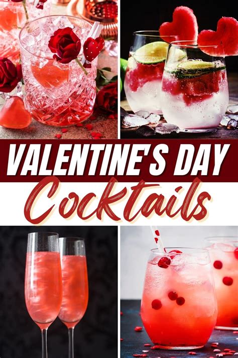 valentines day inspired cocktails